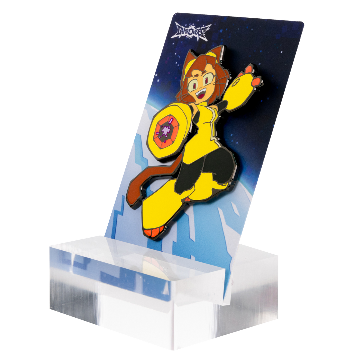 Full-Body Kit Pin w/ Backing Stand